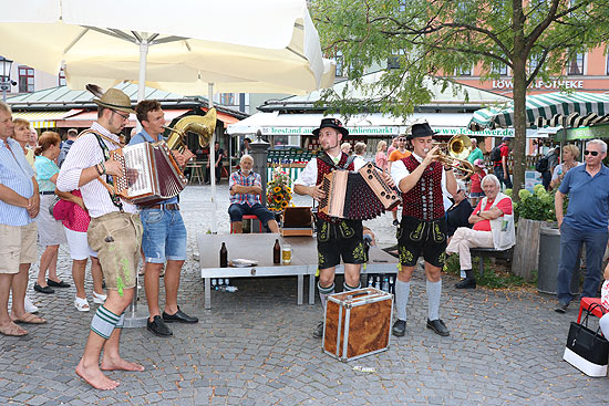 Brunnenfest 2018 auf dem Viktualienmarkt am 03. August 2018 (©foto: Martin Schmitz)